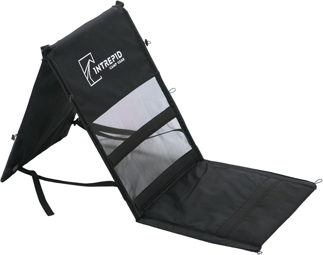 Intrepid Camp Gear TXC2 Low-Profile Chair for -Roof Top Tents Stadium Seats Camping Beach backrest | Portable Lightweight Foldable