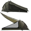 Onewind Ultralight One Person Tent Single Person Fishing Tent with Rainfly Poles Easy Setup for 3 Season Camping Hiking Backpacking