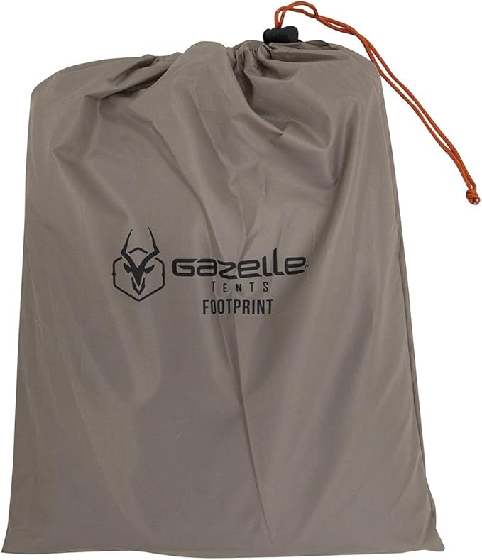Gazelle Tents™ G5 5-Sided Gazebo Footprint 300D Waterproof Ground Tarp 5 Tack Down Stakes GA107
