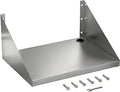 Stainless Steel Microwave Shelf Wall Mount 18x24 200 lb Heavy Duty Metal Appliance Floating Shelves Commercial Microwave Oven Rack for Kitchen Restaurant and Hotel