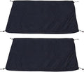 Camping Blanket 2 Pack | Tough Nylon &amp Polyester | Multifunctional Outdoor Blanket for Camping/Hiking/Indoor Use | Portable Travel Throw 31.5x55.1 Inch