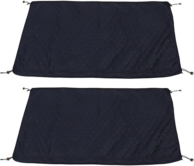 Camping Blanket 2 Pack | Tough Nylon &amp Polyester | Multifunctional Outdoor Blanket for Camping/Hiking/Indoor Use | Portable Travel Throw 31.5x55.1 Inch