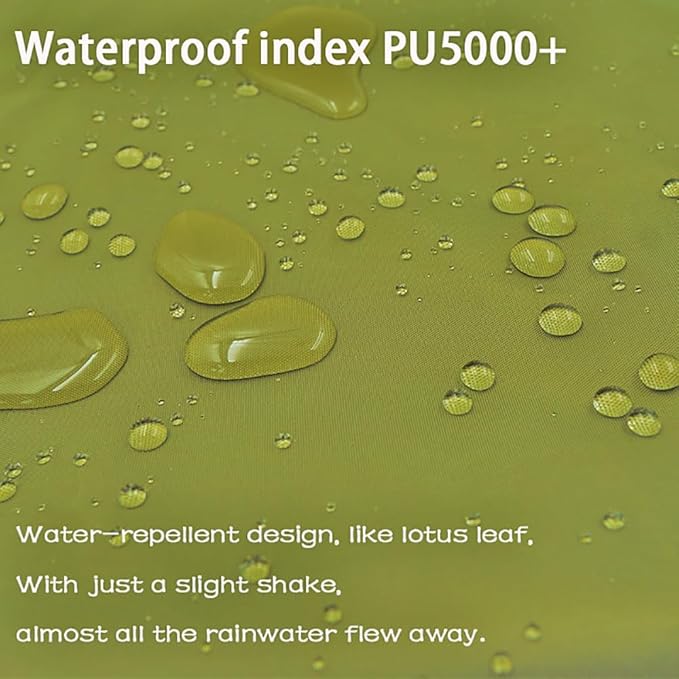 10.5x9.5 ft Tent Footprint Waterproof Camping Tarp Ultralight Mat Under Tent Moisture-Proof Ground Sheet Mat