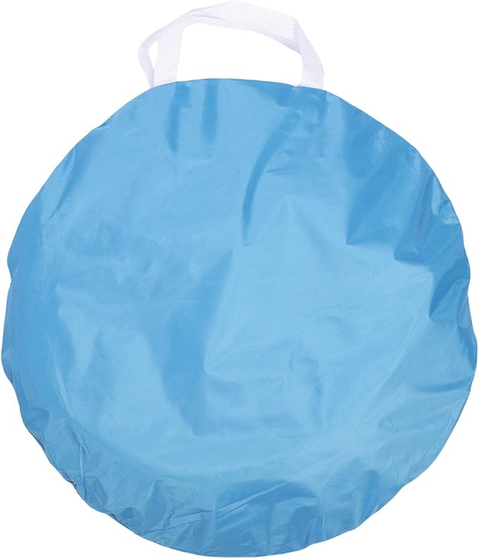 Pop Up Beach Tent Portable Sun Shelter with Protection and Built in Baby Pool for Infant Toddlers Outdoor Camping Beach Picnic Easy Set Up (Blue)