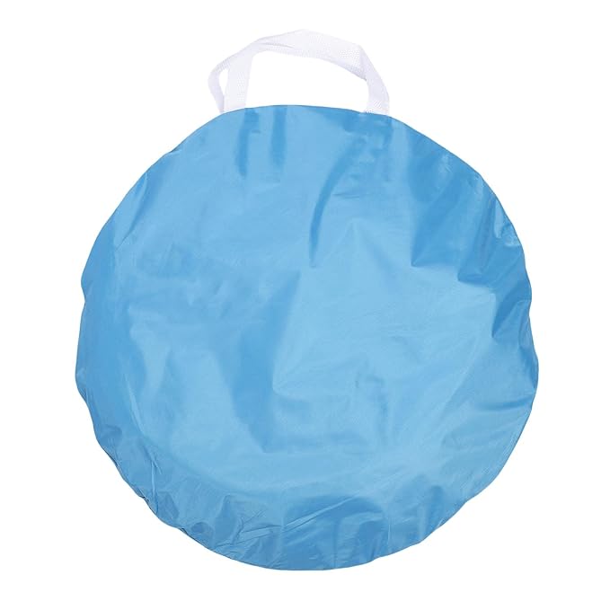 Baby Beach Tent Sun Shade Pop Up Tent with Pool for Outdoor Activities Lightweight and Portable (Blue)