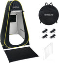 Neverland Pop up Privacy Shower Tent - Portable Changing Shower Tent Dressing Room Bathroom Outdoor Rain Shelter for Camping Beach