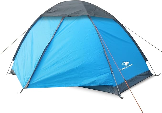 2-3 Person Backpacking Tent 3-4 Season Lightweight Waterproof Tents with Two Doors for Outdoor Camping Hiking Family Beach Hunting Travel