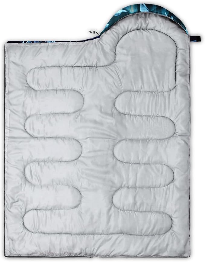 HOSIMA Dear Hunting Pattern Cold Weather Sleeping Bags for Kids AdultsBlack Light Weight Waterproof Sleeping Bags for Outdoors Hiking.