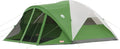 Coleman Evanston Tent with Screen Room 6/8 Person Weatherproof Tent Sets Up in 15 Mins Included Rainfly &amp Carry Bag Made of PFAS-Free Materials