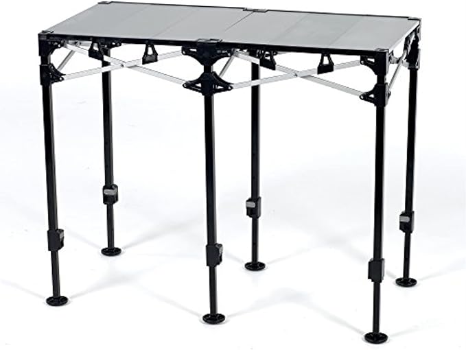E-Z UP Instant Table System 2 by 4' Silver
