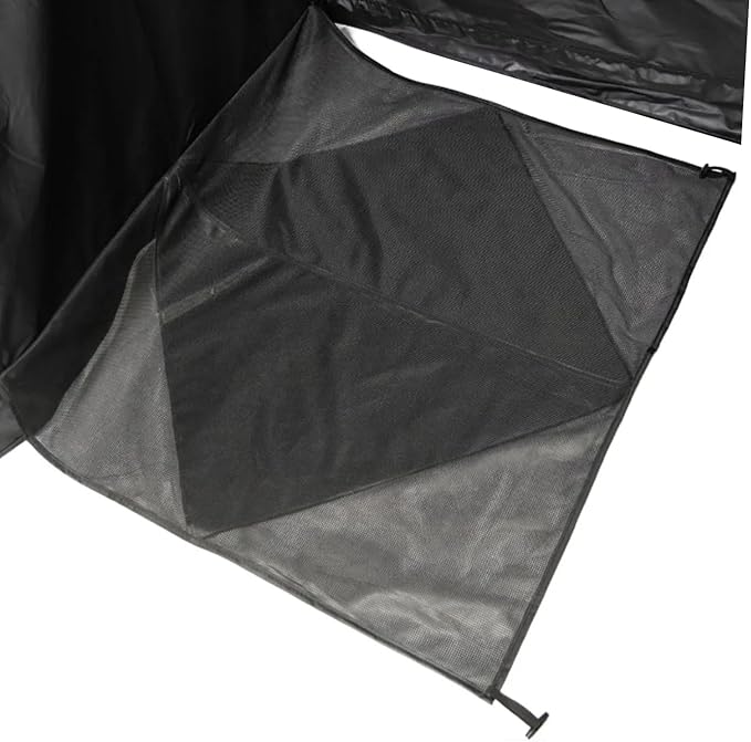 OPENROAD Car Side Shower Awning V2 - Portable Bathroom Shower Room for SUV Camping Restroom Changing Privacy Shelter Shower Tent Quick Setup Aluminum Alloy Frame LED Light Storage Pockets