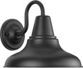 Progress Lighting P5623-31 District Collection 1-Light Farmhouse Outdoor Lantern Light Textured Black 12 W x 10-1/2 H
