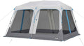 CORE 12’x10' Lighted Instant Screen House | Folding and Portable Large Pop Up Canopy Shelter with LED Lights | Perfect for Family Camping Outdoor Picnic Backyards BBQ Tailgate Patio and Party