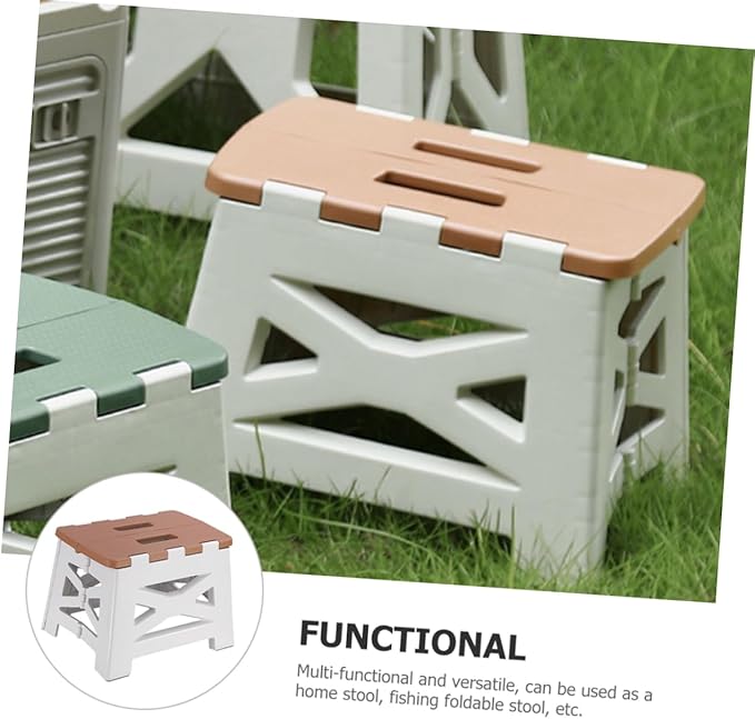 GANAZONO Portable Folding Camping Stool Compact Lightweight Outdoor Seat for Fishing Hiking BBQ Beach Trips Easy to Carry Camp Chair
