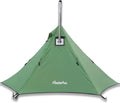 FIREHIKING Hot Camping Tent - Ultralight Tepee With Stove Jack for 1-2 Adults