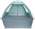 CAMEL CROWN Beach Tent UPF 50+ Sun Shelter for 2/3/5/6 Person Lightweight Portable Sun Shade with Sand Anchor Family Beach Day &amp Outdoor Adventures