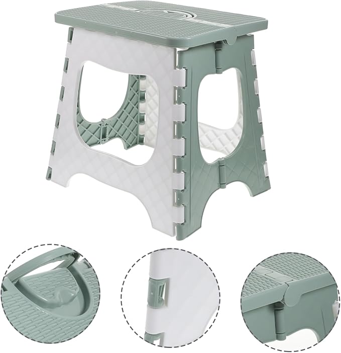Sturdy Lightweight Plastic Folding Chair Collapsible for Outdoor Activities