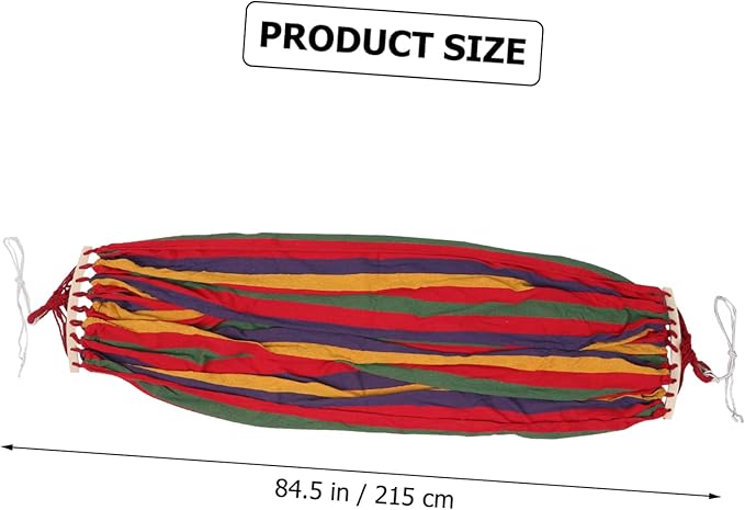Mipcase 150kg Outdoor Hammock Portable Double Hammock with Durable Canvas Lightweight Design for Camping Hiking and Backyard Use