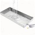 Leak-Proof Condensate Drain Pan – 50x30cm (20x12in) Drip Tray for Air Conditioning Kitchens Plants &amp Pets - Water Collection Solution