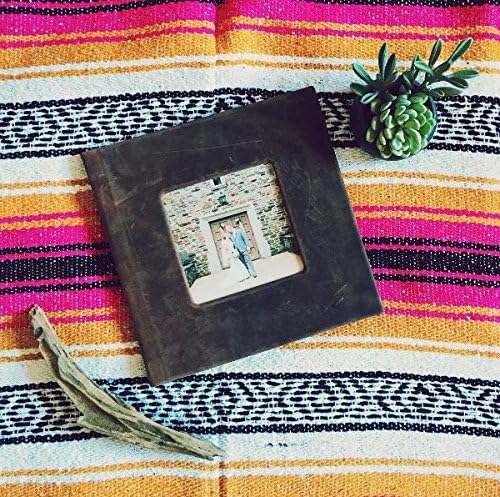 Del Mex Classic Mexican Blanket Large Authentic Woven Falsa Throw (70x50) Artisan Southwest Décor for Beach Yoga Outdoors (Gold/Fuchsia)