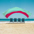Shibumi Shade 3.0 Version | Berry Mint Edition | Sets Up in 3 Mins | 150 Sq. Ft. of Shade for up to 8 People | Includes Wind Assist | UPF 50+ Sun Protection