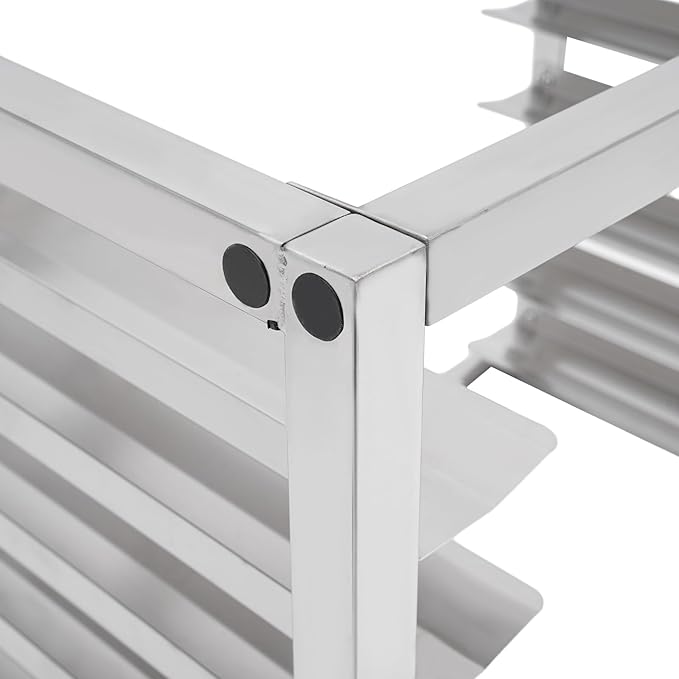 6 Pan RackWall Mounted Sheet Bun Baking Tray Racks 28 x 18 x 21 Bakery Pan Rack