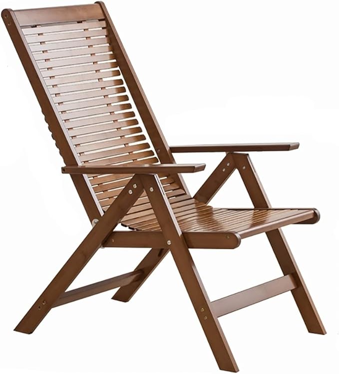 Wooden Beach ChairPortable Camping Foldable ChairZero Gravity Lounge Chairfor Outdoor Garden Patio LawnStyle-3