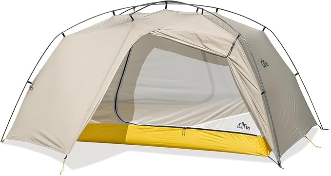 iClimb 1 Ultralight 3 Season Tent and 1 Hooded 3M Thinsulate Insulation Warm Blanket Ultralight Compact for Adults Outdoor Camping Backpacking Hiking