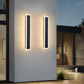 2-Pack Modern Outdoor Lights Led Exterior Light Fixture 23.6in Porch &amp Patio Light 3000-6000K Frosted White Acrylic Outdoor Sconce Watetproof Suitable for Garage Entry House