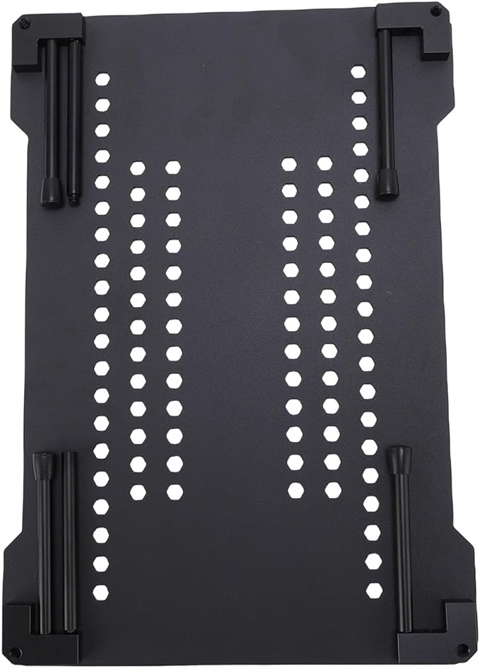 Portable IGT Barbecue Table Foldable IGT Camping Table Modular Outdoor BBQ Table with Removable Legs Light Holder for Outdoor Cooking Dining