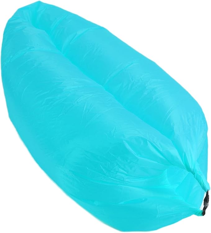 Topyond Inflatable Lounger Air Couch Inflatable Sofa Portable Blow Up Lounge Chair Easy to Inflate Lightweight Beach Hammock Comfortable for Camping Hiking Picnic Lakeside Outdoor Use
