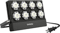 SANSI Outdoor LED Flood Light 350W Equiv. 5000lm Super Bright Security Light LED Work Light 5700K Daylight White IP66 Waterproof Outdoor Lamp Exterior Wall Light for Yard Garage Porch 90-264V