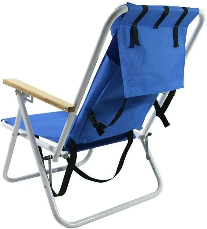 Backpack Beach Chair Folding Portable Chair Solid Construction Camping Hiking