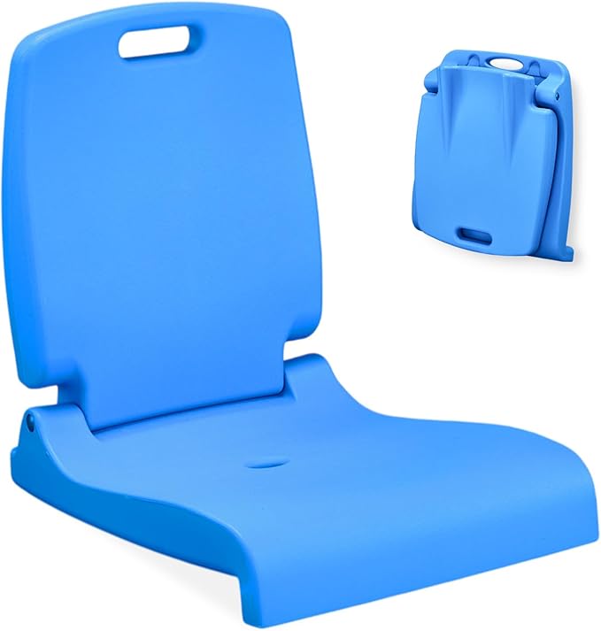 VINGLI Portable Pool Chair for Poolside Lakeeze Swim Stool Folding Flip Seat Chair for in PoolBeach Chair with Ergonomic Back Support for Pool Edges Stadium BeachCamping Tailgates Boats Docks