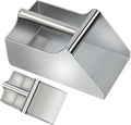 Grade Stainless Steel Shovel - 25x14.5x12cm Scooper - Coffee Bean Candy Shovel Kitchen Outdoor Dog Scoop Scoops
