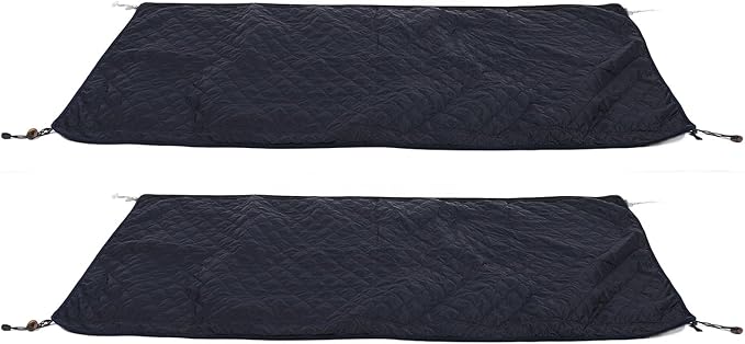 2pcs Camping Blanket Warm Outdoor Blanket for Cold Weather Multifunctional Sofa Towel Portable Lap Blanket for Indoor Climbing Hiking and Travel Includes 2 Blankets