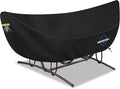 Hammock Cover Waterproof 600D Heavy Duty Oxford-Thickened Cover for 10 - 12FT Hammock Stand With HandlesVentsClick-Close Straps &amp Reflective Strip All Weather Protection