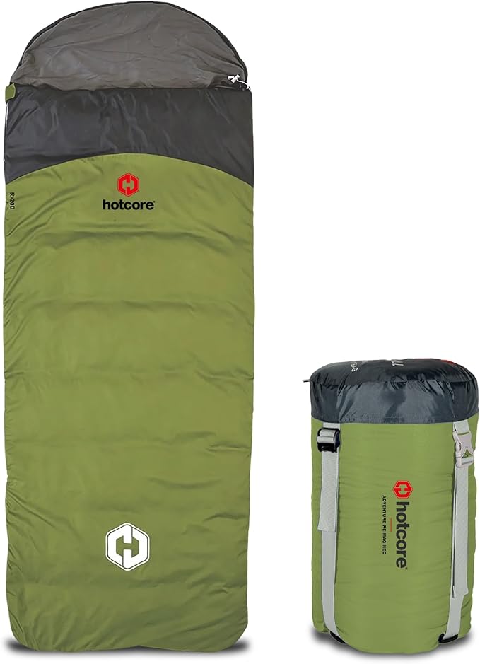 R Series Sleeping Bag Lightweight Compact 90 x 34 - Multi Season Temperature Rating of 44°F to -22°F (7°C to -30°C) Between 3 Models