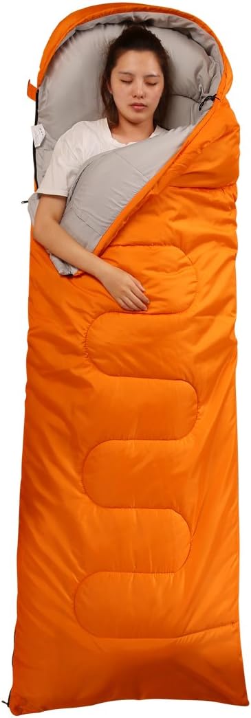 FARLAND Sleeping Bags 30℉ for Adults Teens Kids with Compression Sack Portable and Lightweight for 3-4 Season Camping HikingWaterproof Backpacking and Outdoors