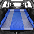 Car Inflatable Mattress for Abarth 595 Competizione 2012-2023 with Air Pump Self-Driving Camping Travel Thickened Foldable Air MattressBlue-Gray-with Pillow
