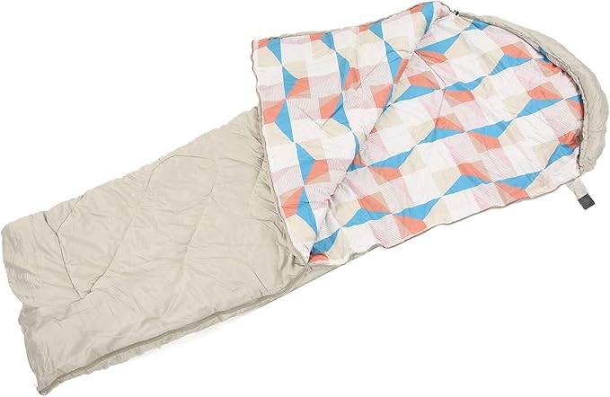 Outdoor Camping Sleeping for Adults Warm Sleeping with Hood Trapezoid Sleeping for Hiking Climbing 190T Polyester Pongee with Hollow Cotton