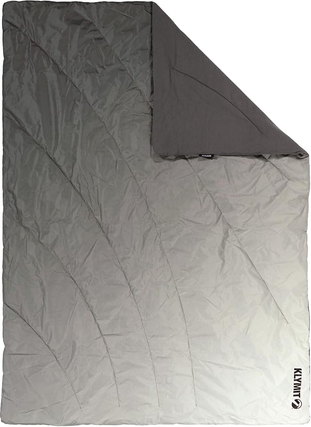 Klymit Horizon Overland Packable Camping Blanket and Comforter Gray