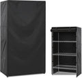 Waterproof Shelf Cover Wire Shelf Cover Heavy Duty Dustproof Storage Wire Rack Covers Outdoor Shelving Covers (60Wx24Dx72H)