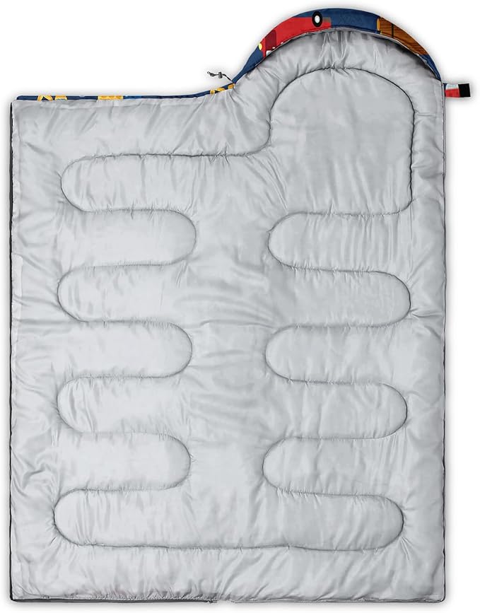 QOOMO Camping Sleeping Bags3 Season Warm &amp Cool WeatherLightweightWaterproof Sleeping Bags for Adults &amp KidsTravelingand OutdoorsCamping Gear Equipment