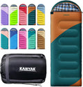 Camping Sleeping Bag 32℉ Sleeping Bags for Adults Kids Teens Cold Weather Warm Sleeping Bag Winter for 3-4 Season Camping Camping Gear Equipment Traveling and Outdoors