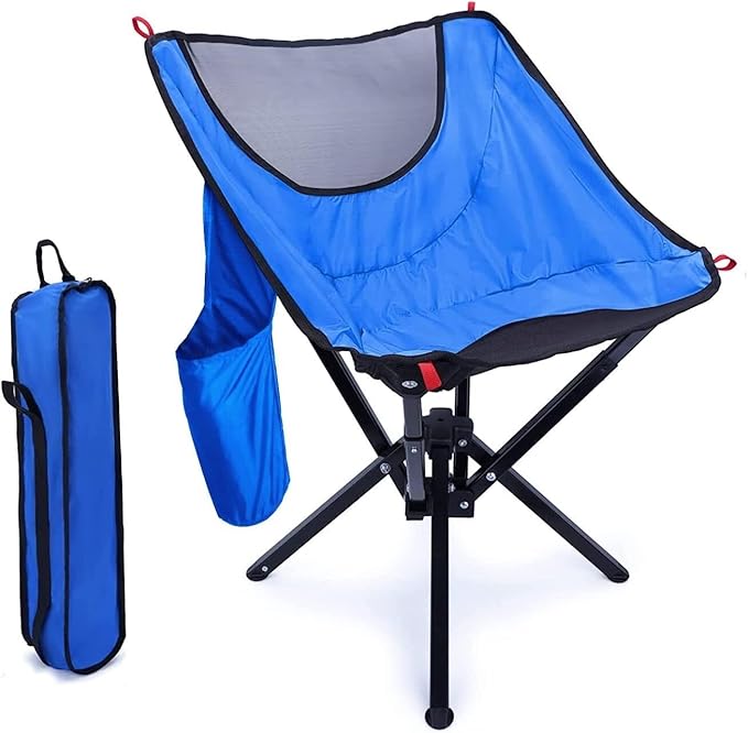 Fishing Chairs Portable Compact Quick Setup Outdoor Camping Chair(Blue)