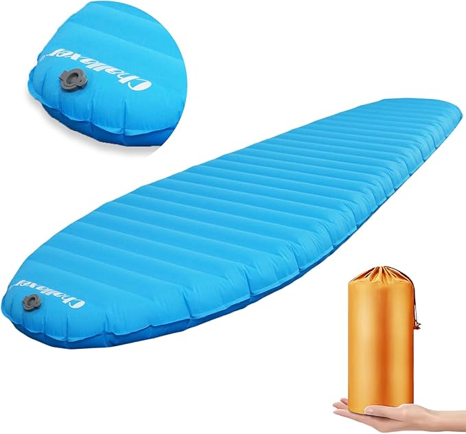 Ultralight Sleeping Pad for Camping 74.8x23.2 Camping Mat with Pump Sack Inflatable Sleeping Pads Compact for Camping Backpacking Hiking Traveling Tent