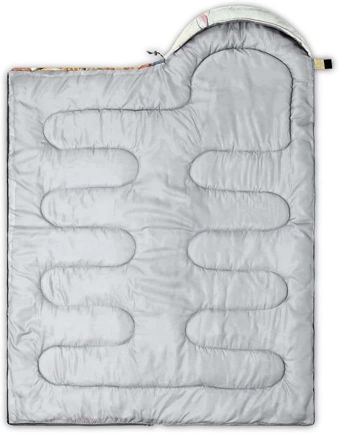 CVHOUSE Camping Sleeping Bags3 Season Warm &amp Cool WeatherLightweightWaterproof Sleeping Bags for Adults &amp KidsTravelingand OutdoorsCamping Gear Equipment