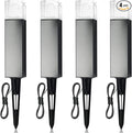 Outdoor Landscape Lighting Low Voltage Garden Landscape Lights Pathway Lights Yard Lights Driveway Lights Aluminum Construction Waterproof 12V 3W 3000K Warm-Yellow Light（4-Pack）