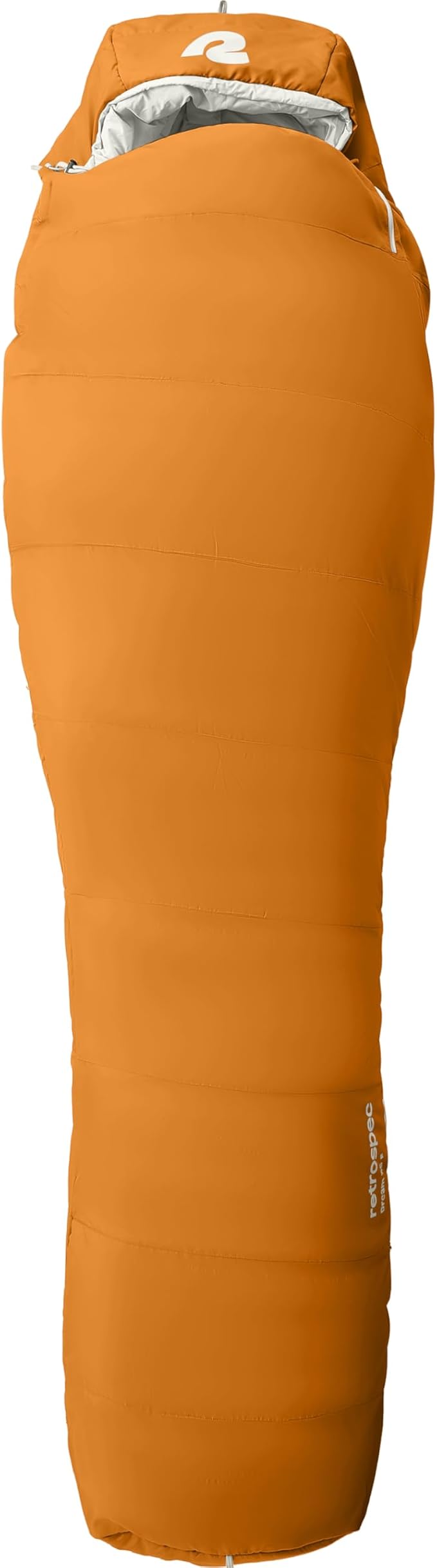 Retrospec Dream Mummy Sleeping Bag - 5 15 &amp 30°F Cold Weather Camping &amp Travel Essential Gear with Water - Resistant Shell &amp Synthetic Fill - Zippered Pocket &amp Stuff Sack